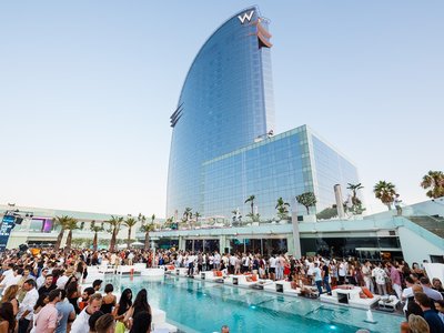 Hotel W Barcelona wet deck hotel w barcelona