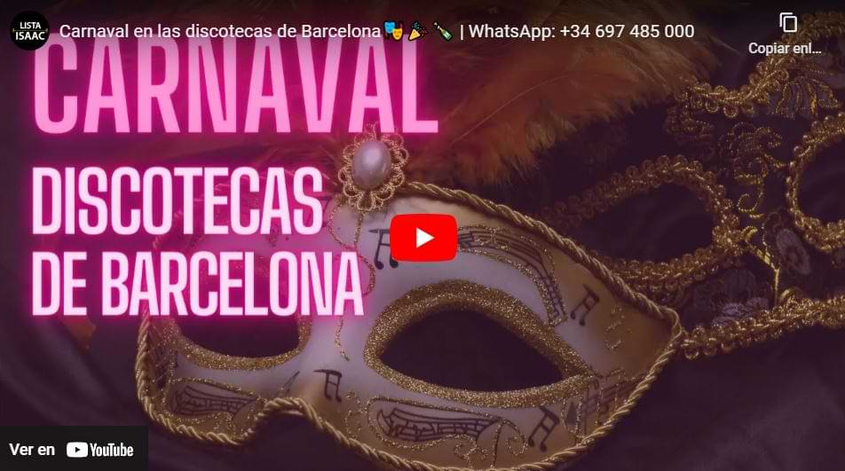 carnaval barcelona