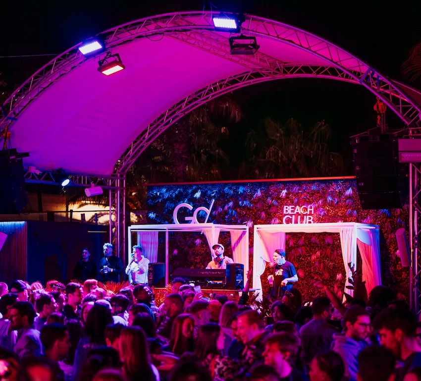 go beach club barcelona