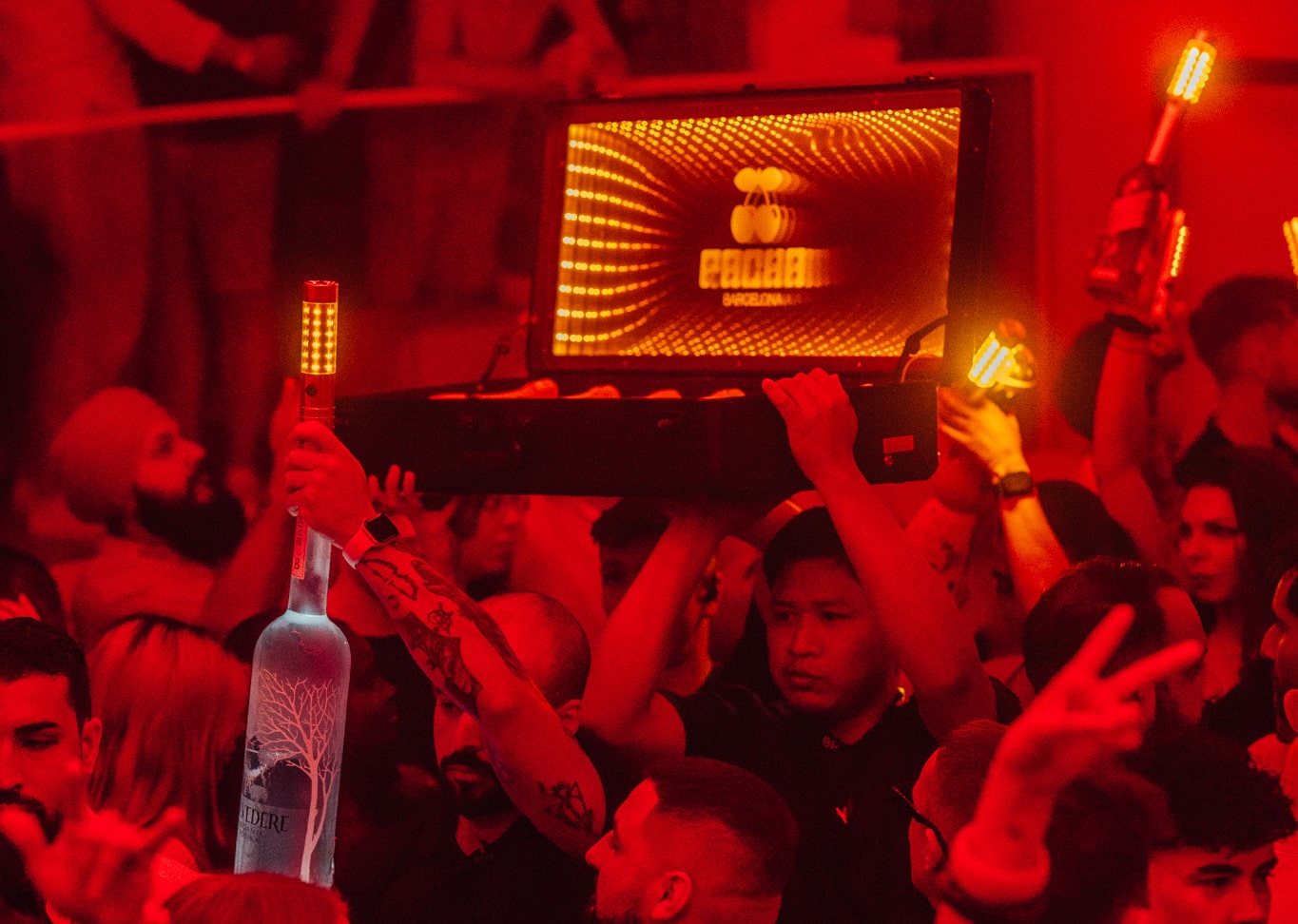 pacha barcelona vip table