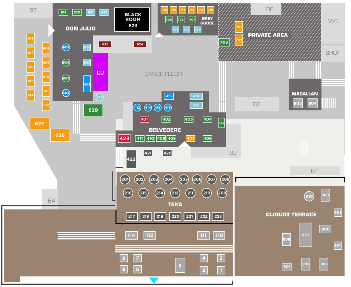 información y reservas